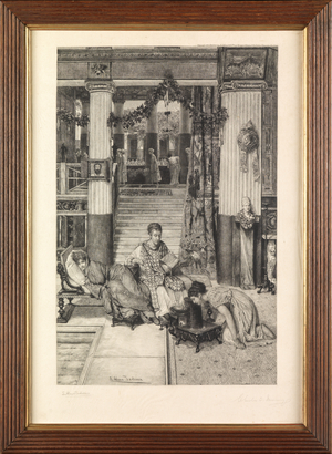 The Convalescent (etching)
