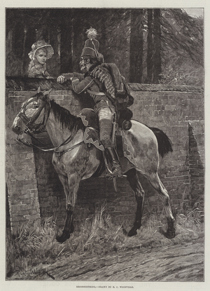 Reconnoitring (engraving)