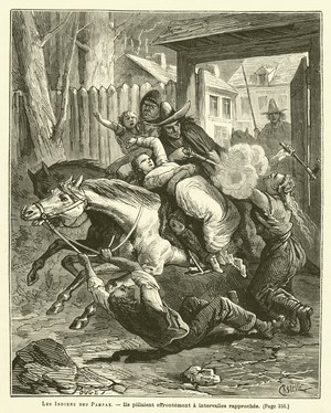 Les Indiens Des Pampas (engraving)