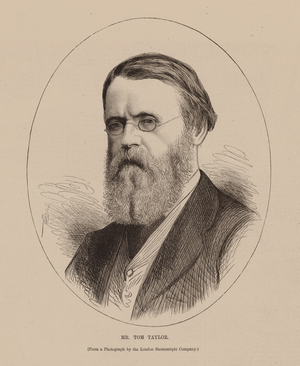 Mr Tom Taylor (engraving)