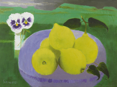 Lemons, 1985 (oil on canvas)