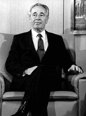 Shimon Peres, 1984 (photo)