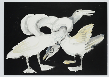 Squabble, 2017 (ink on paper)