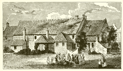 Zoar Chapel, Southwark, London (engraving)
