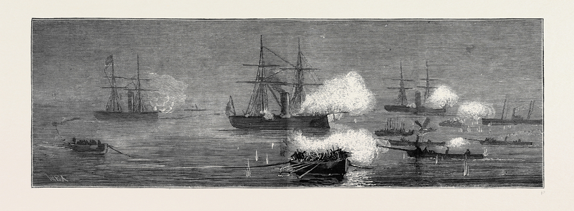 The War in the East: with Hobart Pasha, the Unsuccessful Night Attack by Seven Russian Torpedo Launches on Turkish Ironclads Off Sulina, June 9