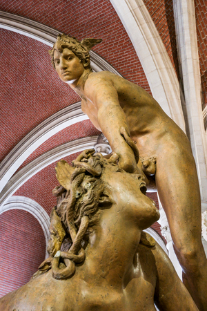Persee and Gorgon, 1875 (plaster)