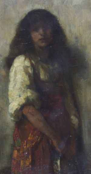 Esmeralda, 1899 (oil on canvas)