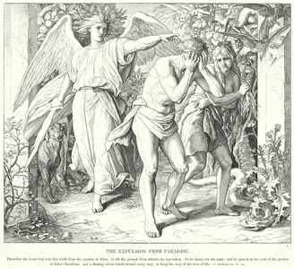 The Expulsion from Paradise (engraving)