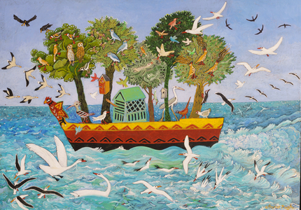 Bird Ark (acrylic)