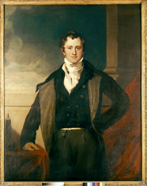 Portrait of Sir Humphry Davy (oil on canvas)