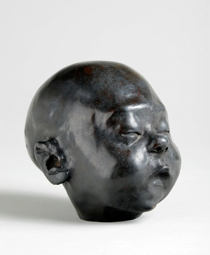 Baby Asleep, 1904 (bronze)