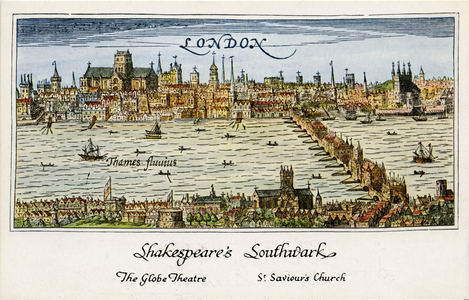 LONDON - 16thC Panorama