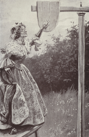 Illustration for Barchester Towers by Anthony Trollope (litho)