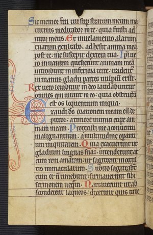 Psalter (Hildesheim), 13th century (manuscript)