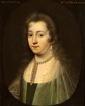Portrait of a Lady, miscalled Princess Henrietta Anne, Duchess of Orléans (Minette) (16441670)