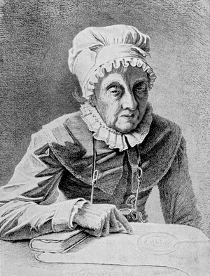 Caroline Herschel aged 98