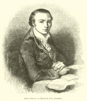 Andre Chenier (engraving)
