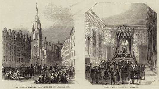 The General Assembly of Scotland (engraving)