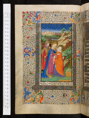 Hours of the Virgin with the Hours of the Cross and of the Holy Ghost, 1440-50 (illuminated manuscript)