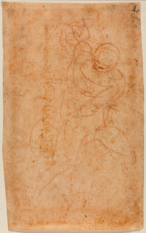 Seated male nude, 1533 (drawing)