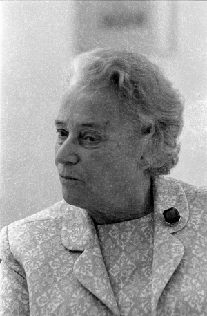 Hilda Heinemann, Bonn, Germany, 1970 (photo)