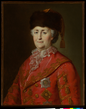 Catherine II of Russia, 1787 - 1789 (Oil on canvas)