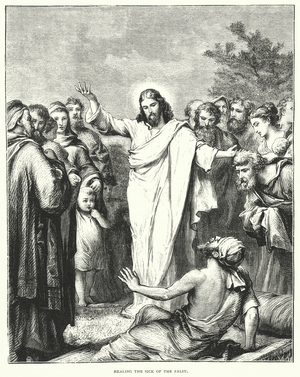Healing the Sick of the Palsy (engraving)