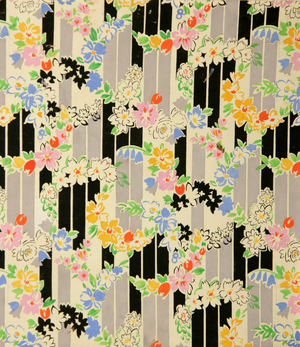 Textile design, 1949 (gouache on paper)