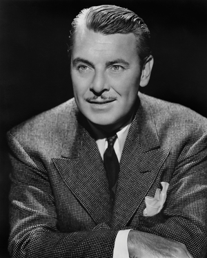 George Brent, Publicity Portrait for the Film, "The Great Lie", Warner Bros., 1941 (b/w photo)