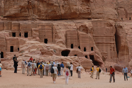 Burial Chambers, Petra, Jordan (photo)