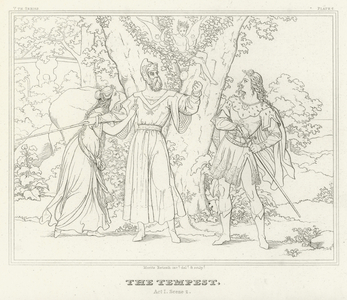 The Tempest, Act I, Scene 2 (engraving)