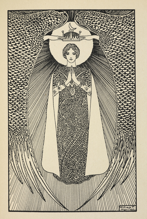 Assumptio, plate 59 from 'A Book of Images, introduced by W. B. Yeats', 1898 (litho)
