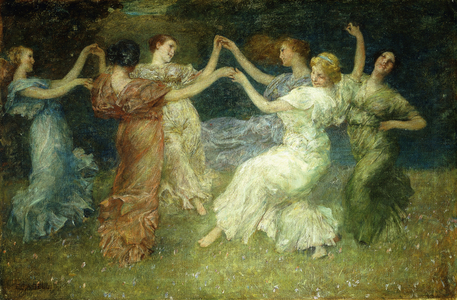 The Dancers (oil on canvas)