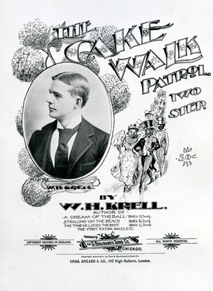 'The Cake Walk Patrol Two Step' (lithograph)