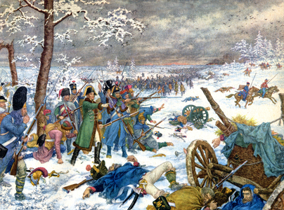 Battle of the Berezina, , c.1948 (illustration)