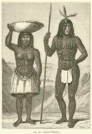 Indiens Mohawes (engraving)