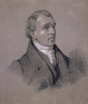 Portrait of David Douglas, c.1800-99 (litho)