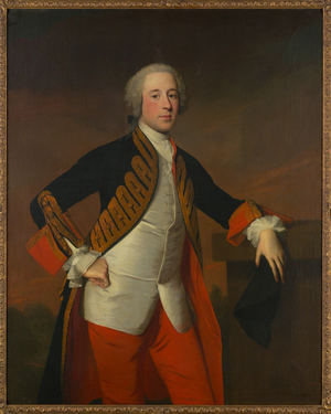 Portrait of a Gentleman, 1745 (oil on canvas)