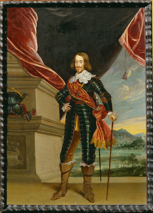 Archduke Leopold Wilhelm, governor of the Netherlands (painting on copper)