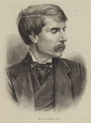 Mr F Walker, ARA (engraving)