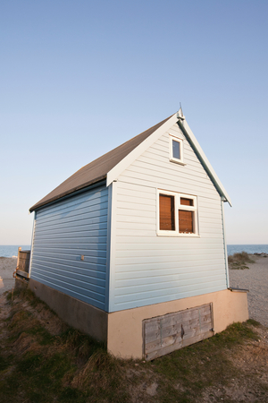 Beach Hut, Christchurch Harbour, Mudeford, Dorset, England, UK , United Kingdom (photo)