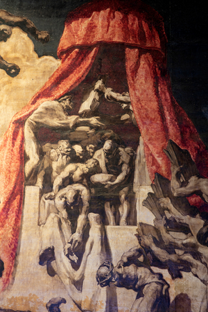 Cathedral. Interior. Mural paintings. Josep Maria Sert. 1926-1930.