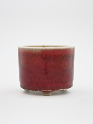 Water jar, 1426-1436 (porcelain with sang de boeuf glaze)