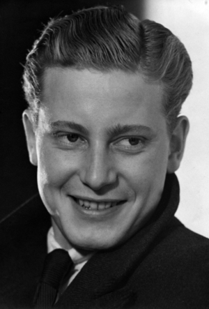 Dieter Borsche, 1934 (b/w photo)