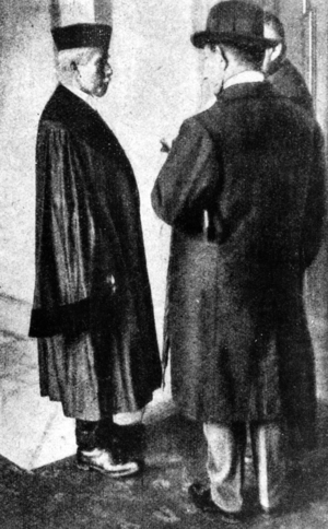 Walther Rathenau, German Foreign Minister, 1920 (b/w photo)