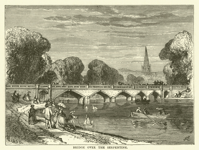 Bridge over the Serpentine (engraving)