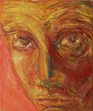Egon Schiele, 2001 (oil on canvas)