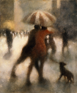 Study for the Striped Umbrella I, 2007 (oil painting)