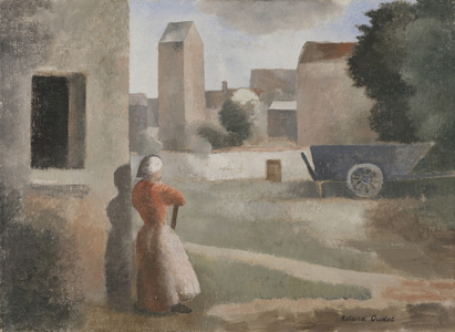 The Farm, 1924-25 (oil on canvas)
