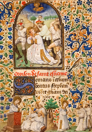 Leaf from a Book of Hours